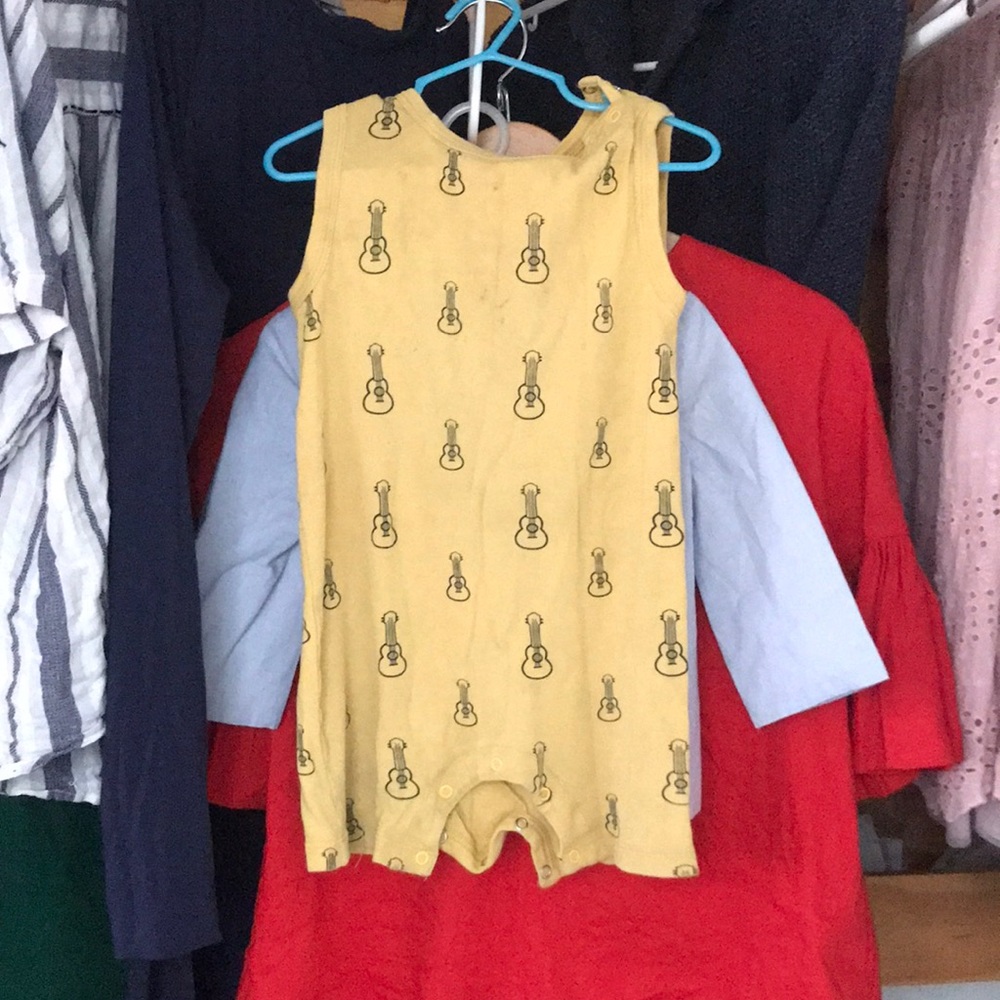 Organic cotton 3T Romper by PARADE